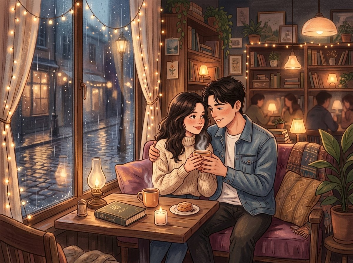 Rainy Afternoon & Warm Coffee